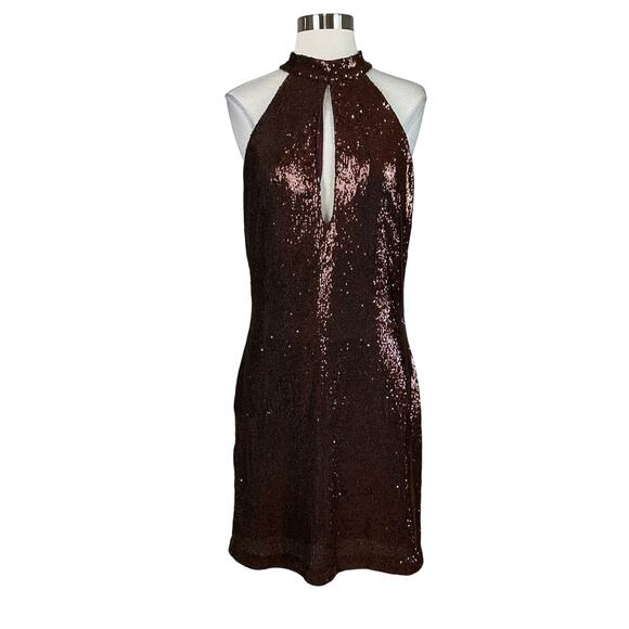 LOVESHACKFANCY Bensley Fitted Lace Mini Dress Ruffle Boho Romantic Sz 0
